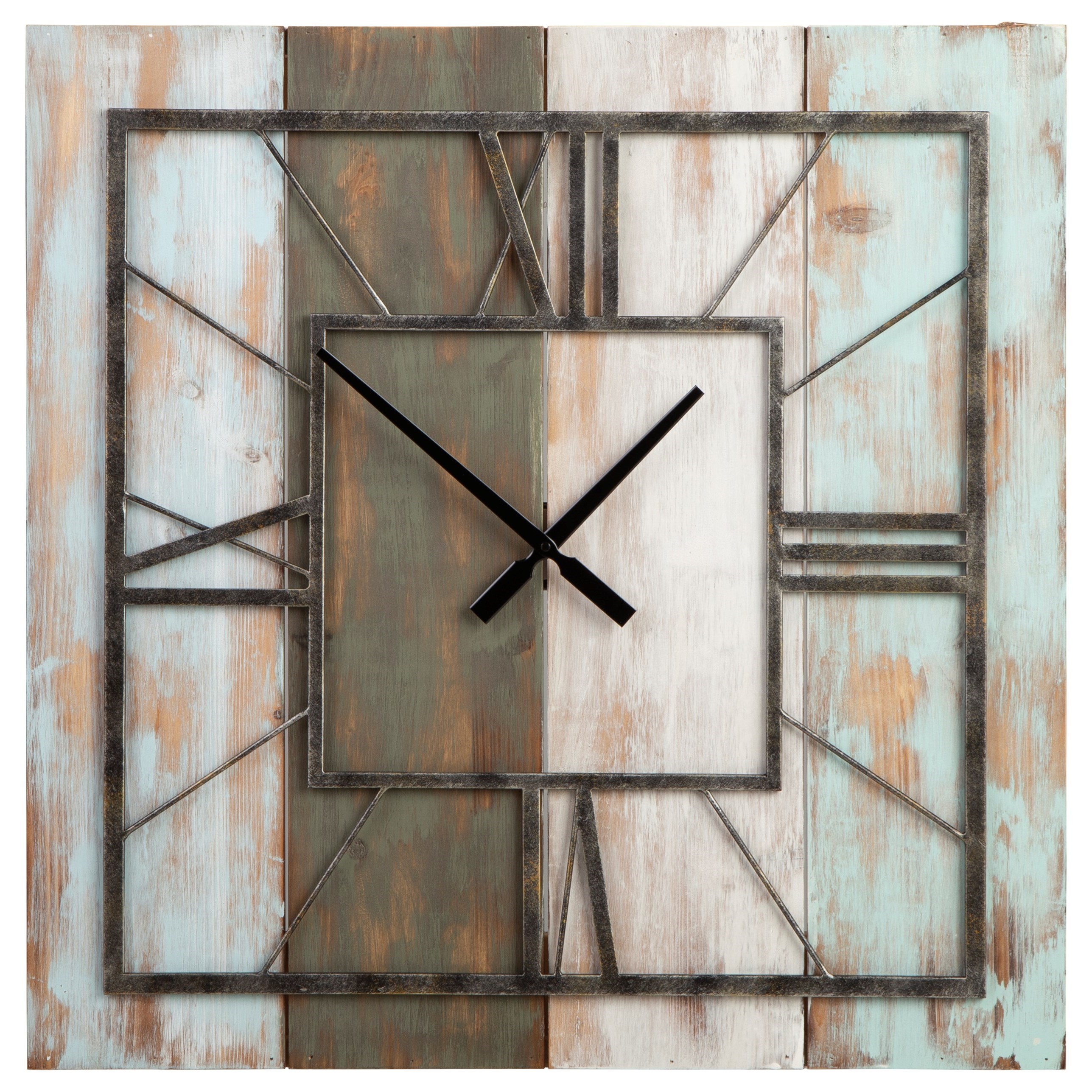 Signature Design by Ashley Wall Art Perdy Multi Wall Clock Lindy's